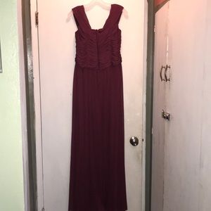 Off the shoulder Bridesmaid dress